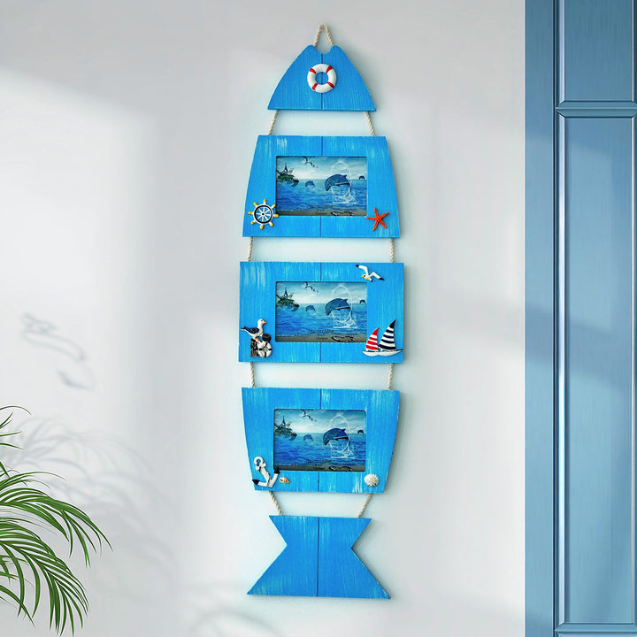 Nautische zeilboot figuur accent
