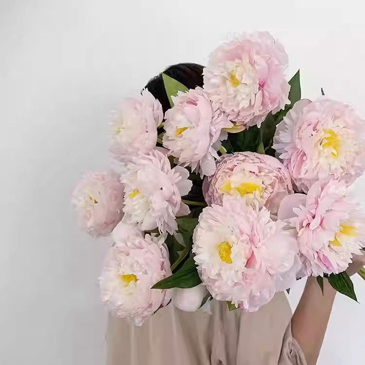 Nep Peony Bloemsteel