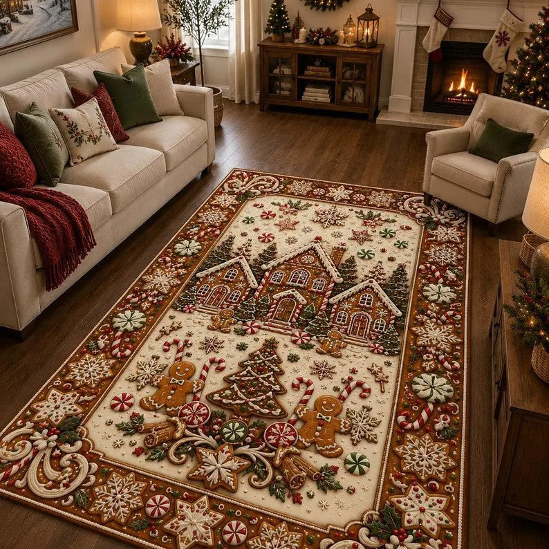 Winter Wonderland Thema Vloerkleed