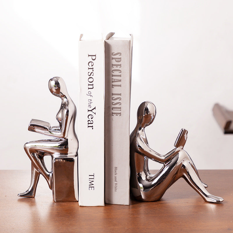 Abstract Leesfiguur voor Home Decor