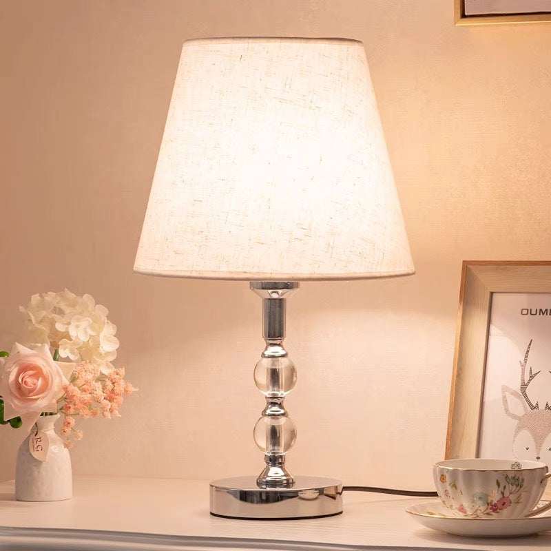 Elegante Glazen Basis Tafel Lamp