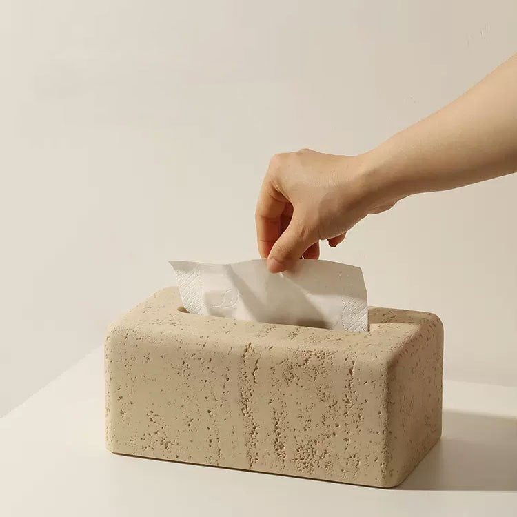 Minimalistische Desktop Tissue Box Houder
