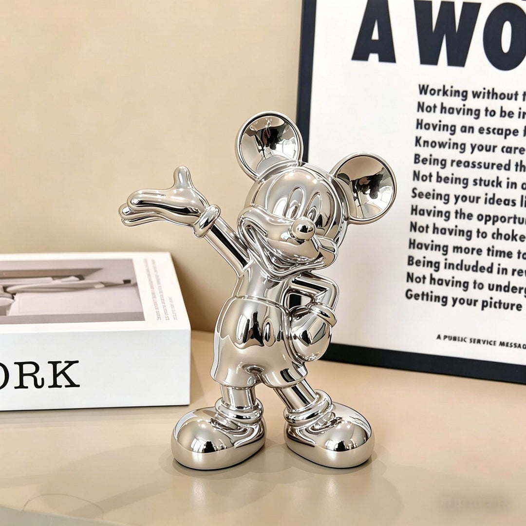 Decoratieve Metalen Karakter Sculptuur voor Thuis Weergave