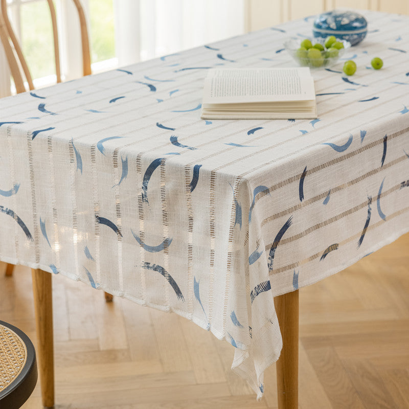 Decoratieve Franjes Tafelkleed