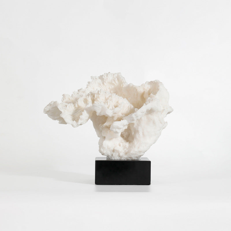 Artistieke Decoratieve Koraal Sculptuur