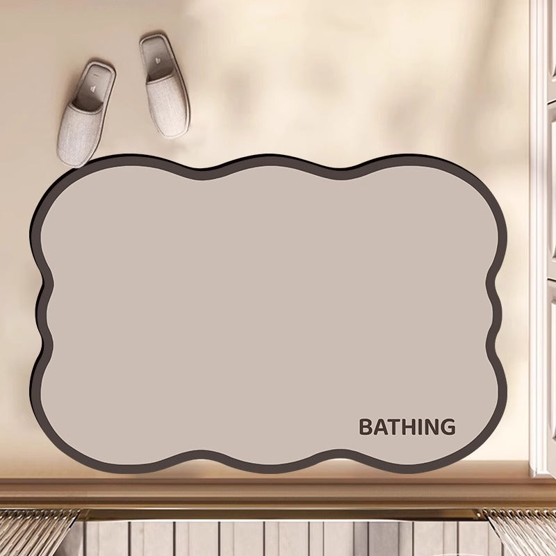 Badkamervloermat voor gebruik in de badkamer