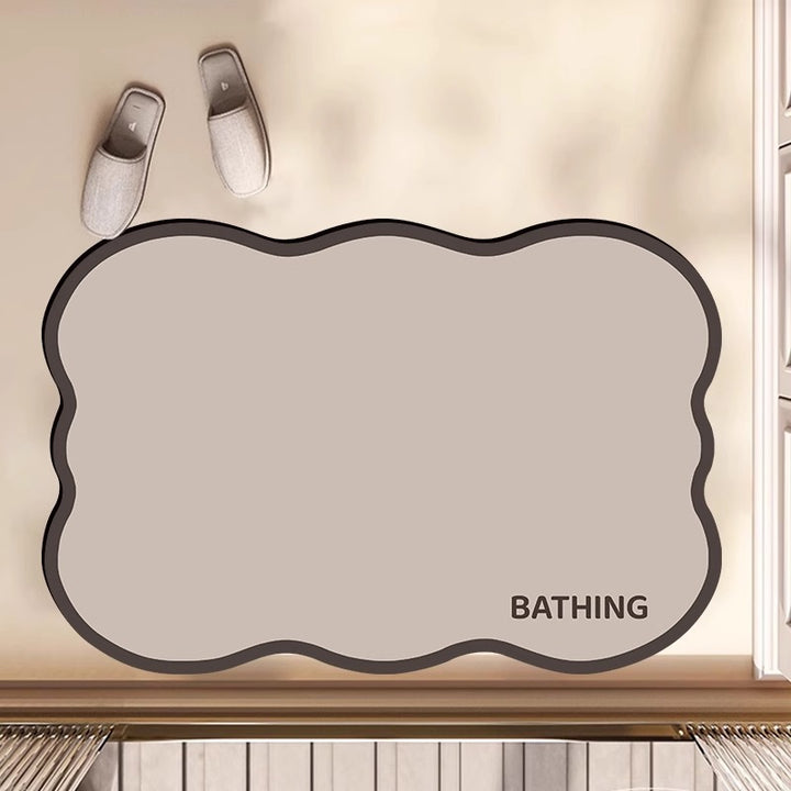 Badkamervloermat voor gebruik in de badkamer