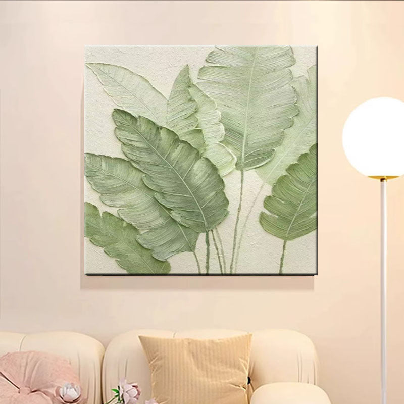 Huisdecoratie Bladprint Kunst