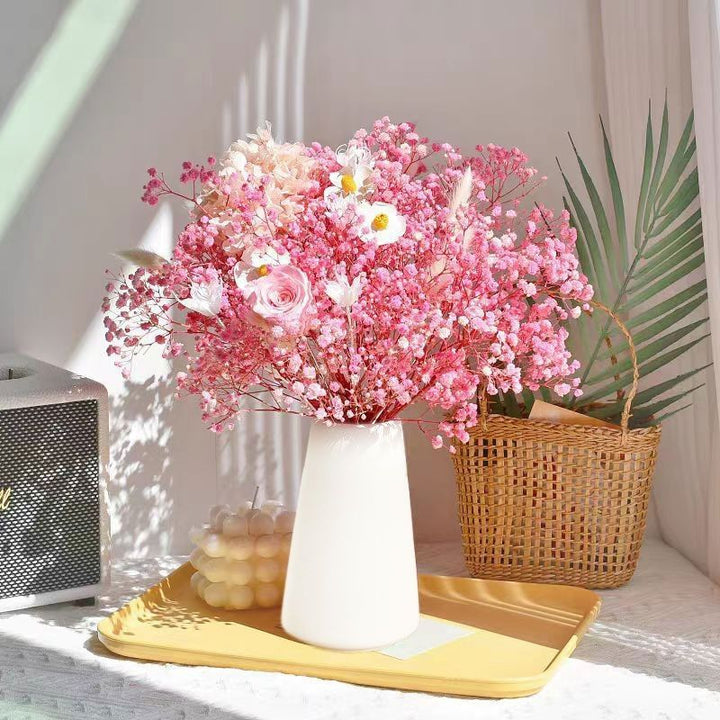 Elegante Gedroogde Bloemen Middenstuk