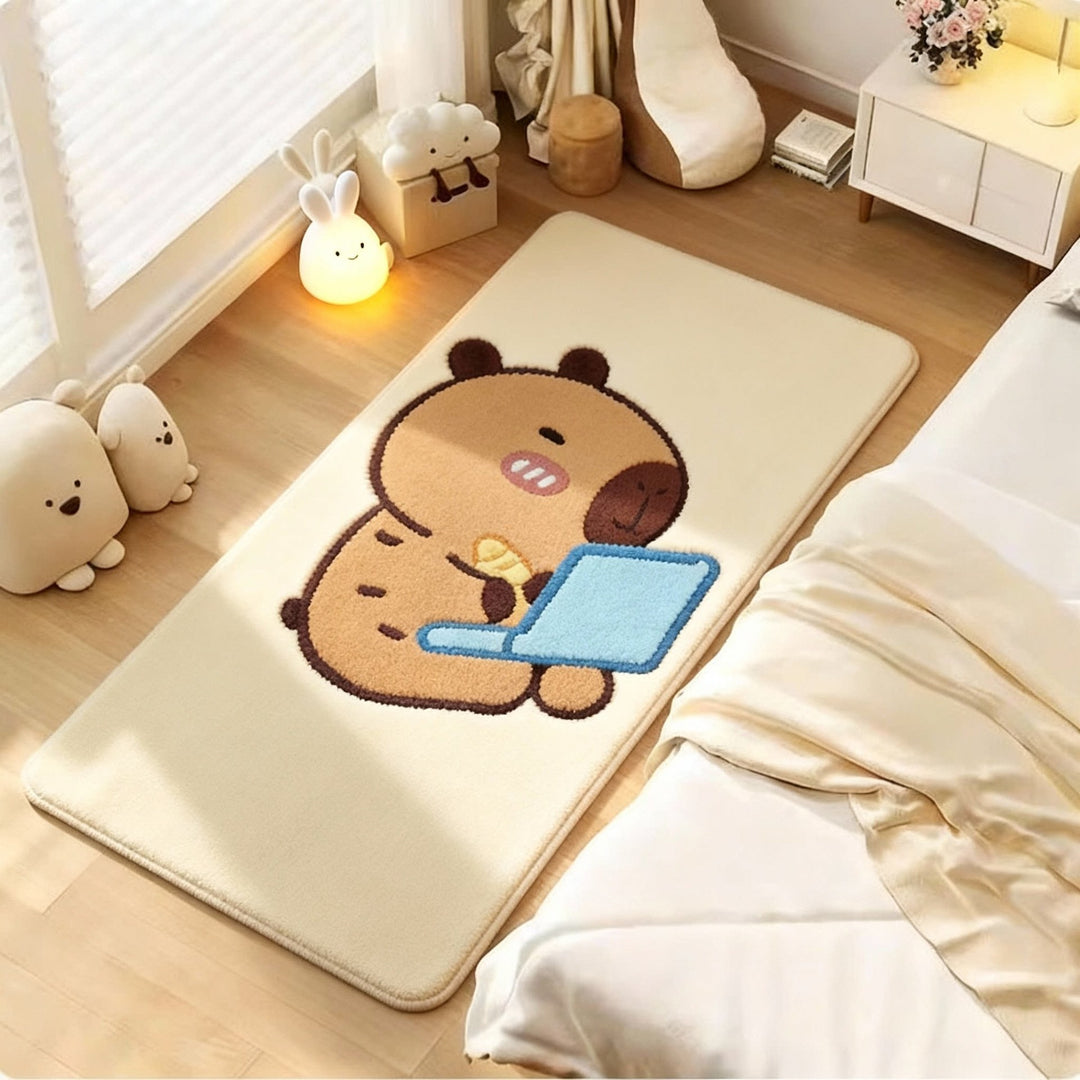 Pluche Cartoon Dierenthema Area Rug