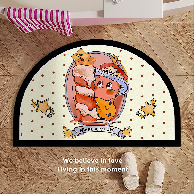 Schattige Cartoon Themed Deurmat voor Thuis Entree