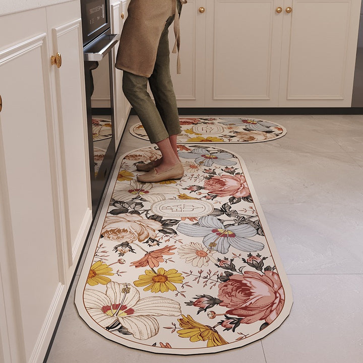 Bloempatroon Decoratieve Keukenmat