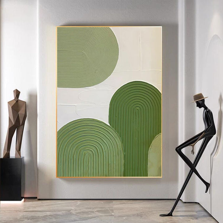 Moderne Textuur Abstracte Canvas Wandkunst
