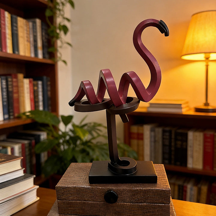 Decoratieve Flamingo Beeldhouwwerk