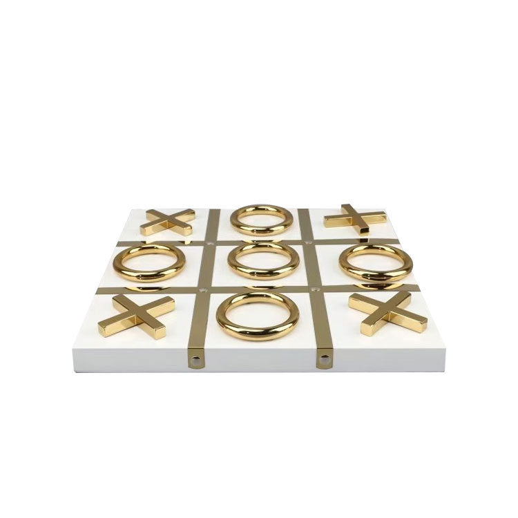 Elegante Decoratieve Tic-Tac-Toe Spel