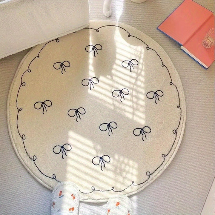 Decoratieve Ronde Vloerkleed voor Hu décor