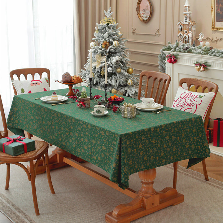 Festieve Bloemenprint Tafelkleed