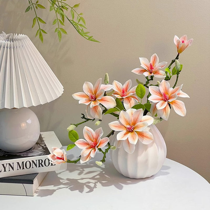 Realistisch Bloemstuk in Elegante Vaasje