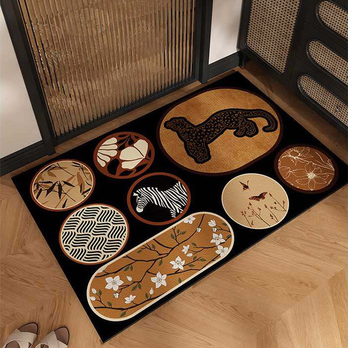 Decoratieve Vogel-Thema Vloerkleed