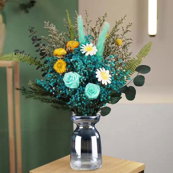 Decoratieve Gedroogde Bloemen Boeket Arrangement