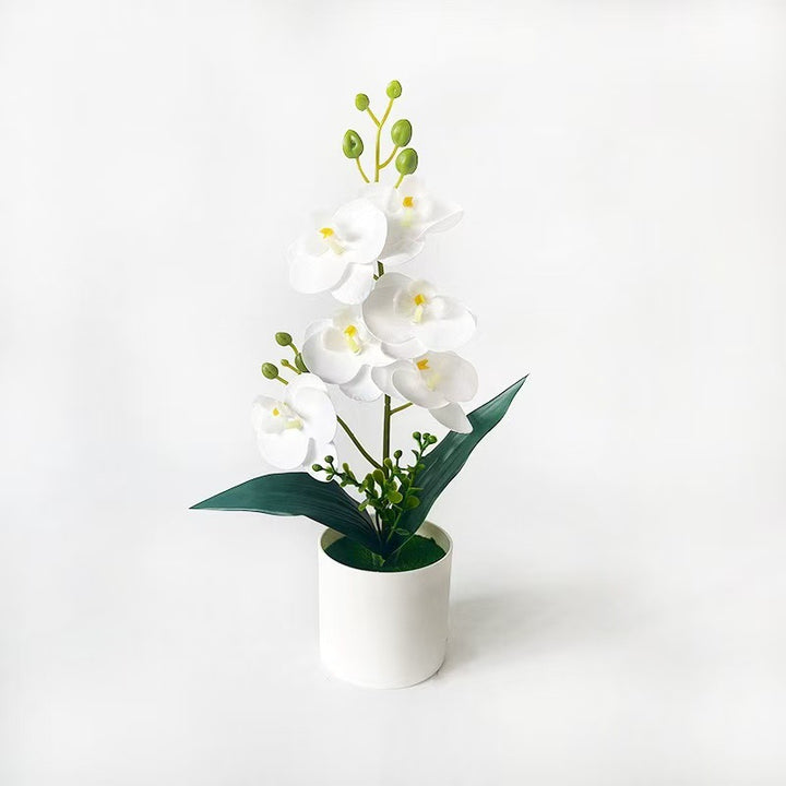 Elegante Kunstmatige Orchideeplant Arrangement voor Binnengebruik