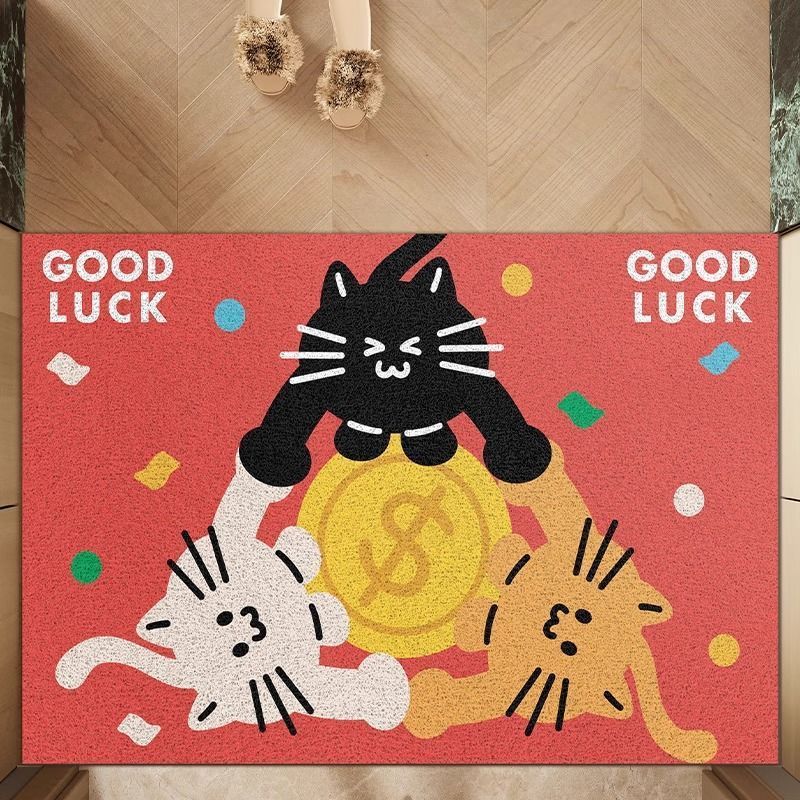 Schattig Beerpatroon Deurmat voor Thuis Entree