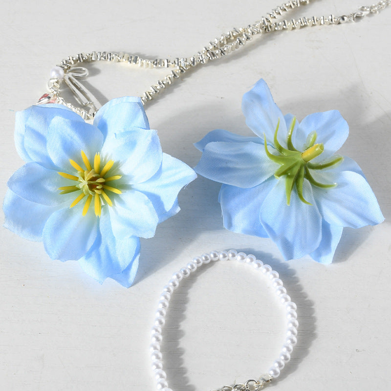 Decoratieve Bloemenhaarsieraden