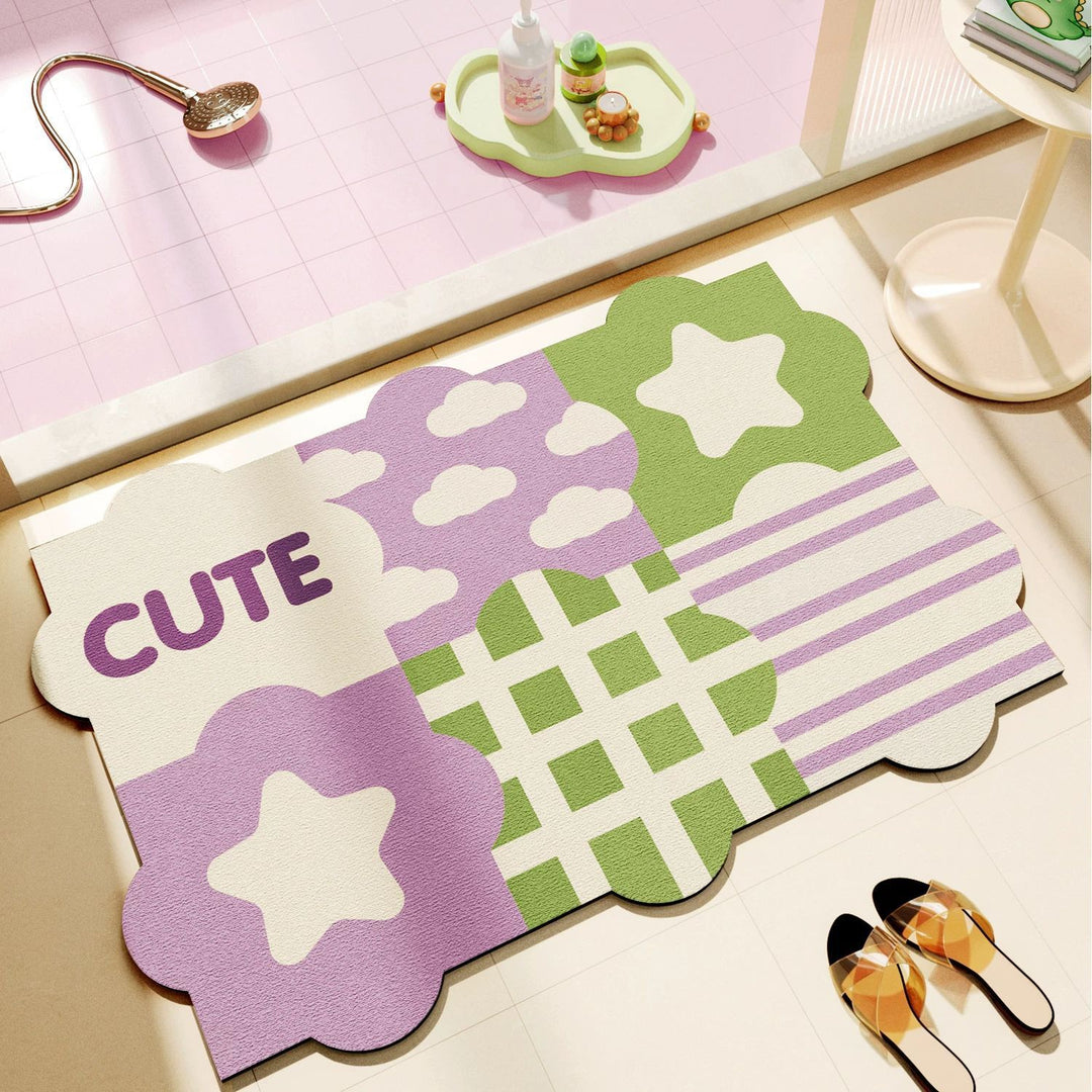 Decoratieve Shaggy Tapijt