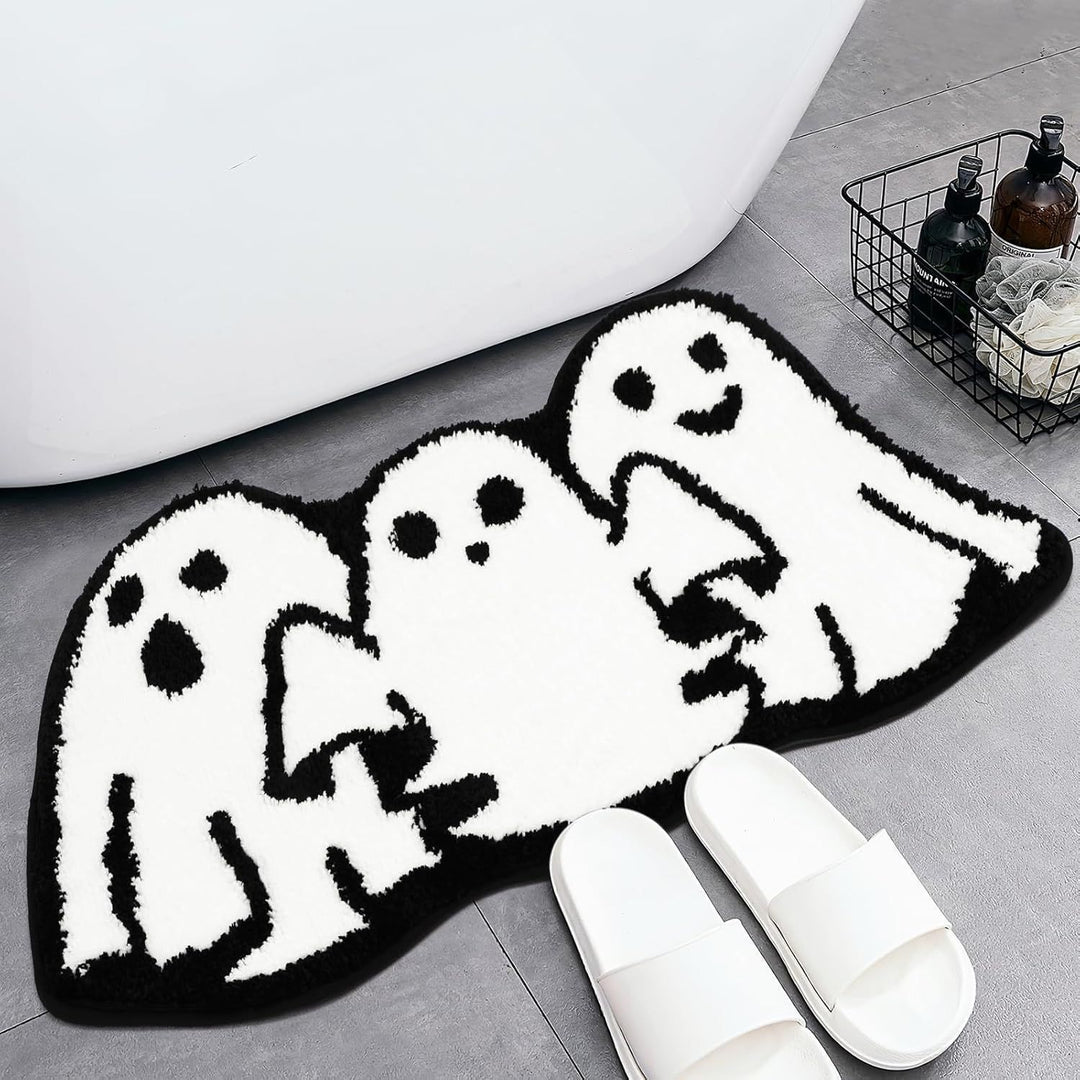 Ghost-Themed Badmat