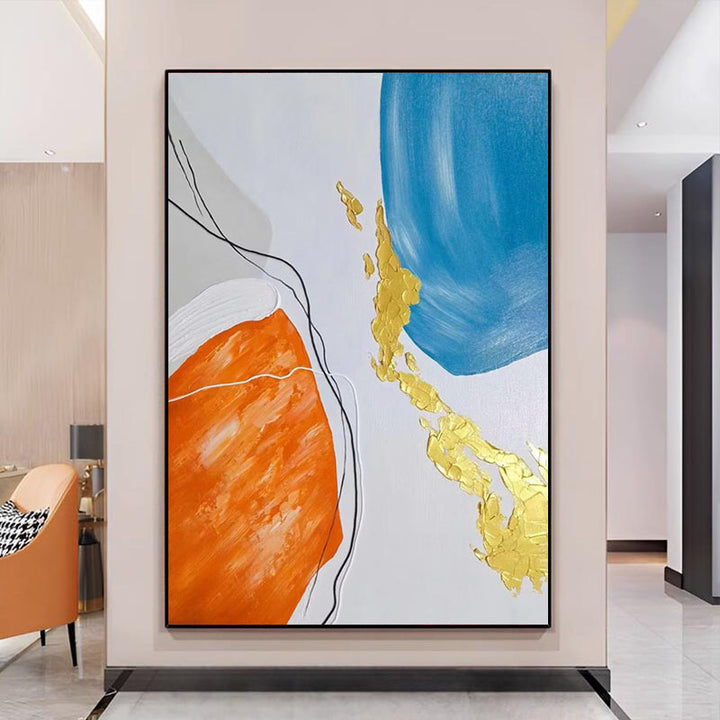 Abstract Expressionistische Wandkunst