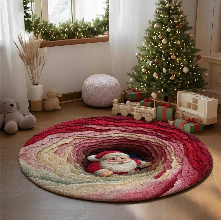 Kerst Patchwork Vloerkleed