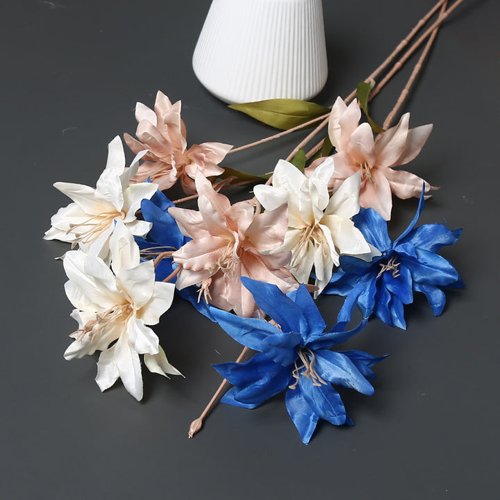 Nep bloemenstamarrangement voor woningdecoratie