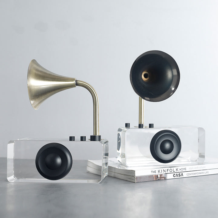 Vintage-Inspiratie Bluetooth Grammofoon Luidspreker