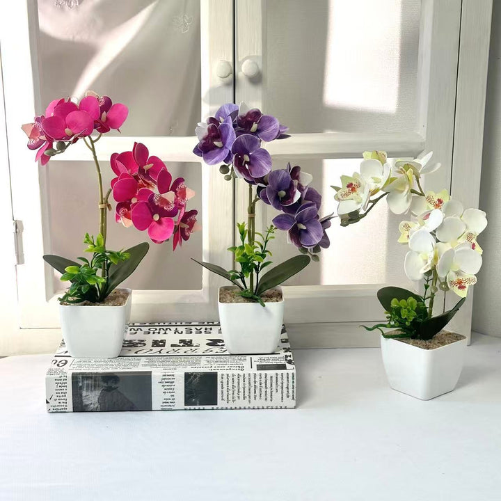 Kunstmatige Orchidee Arrangement voor Thuisdecoratie Display