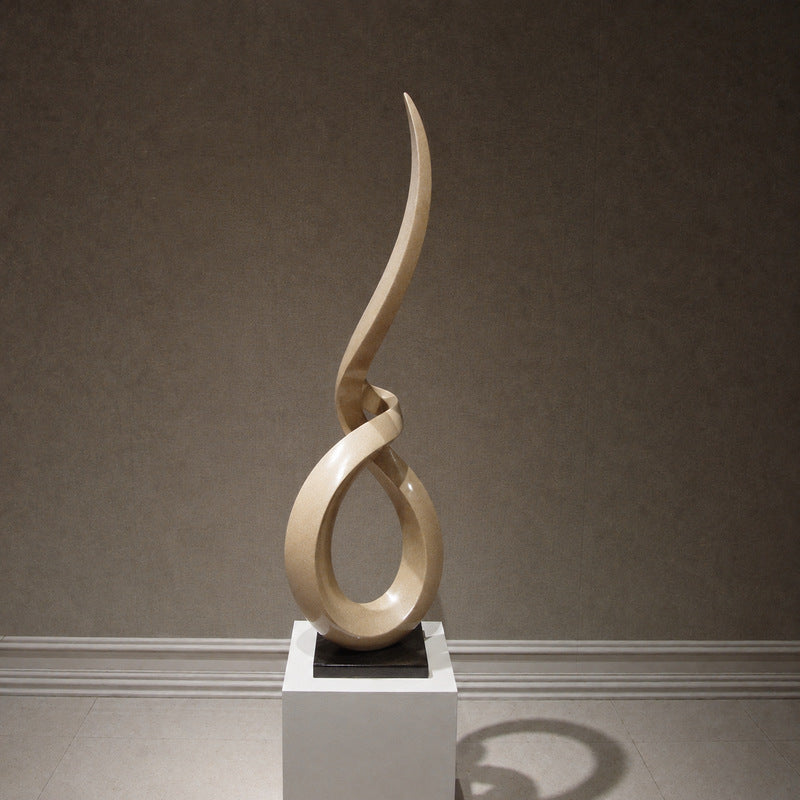 Abstract Decoratieve Loop Sculptuur