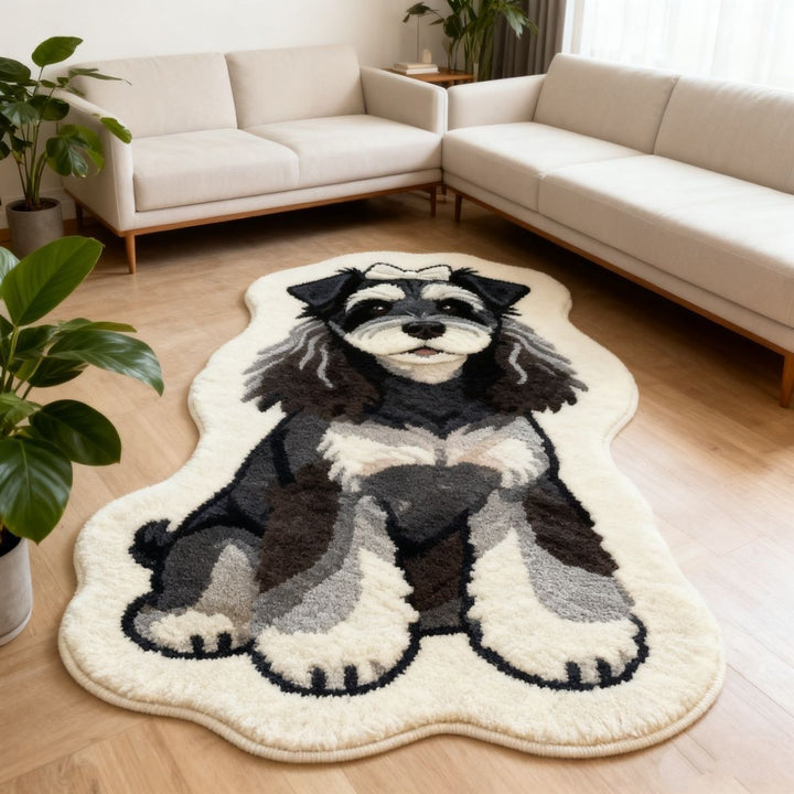Cartoon Hond Thema Vloerkleed