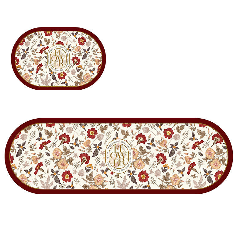 Bloempatroon Decoratieve Keukenmat
