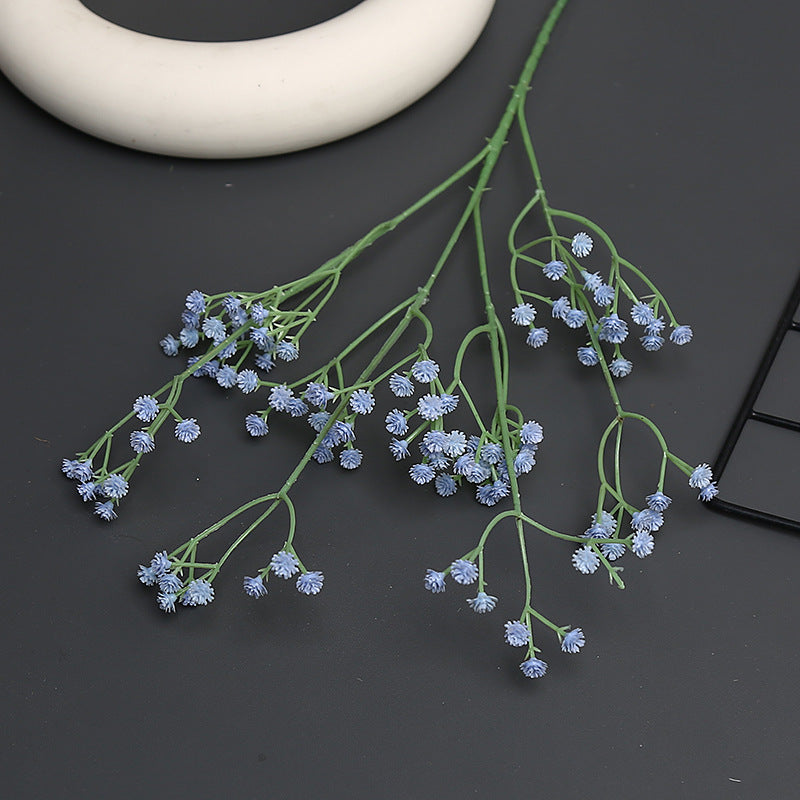Kunstmatige Blauwe Bloemen Spray voor Woondecoratie