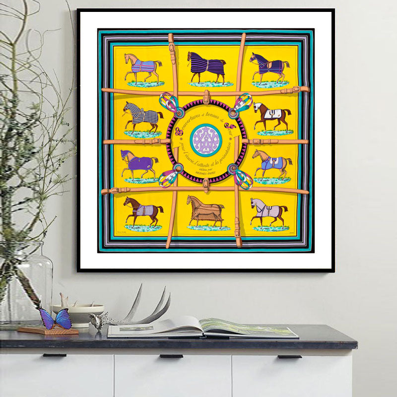 Decoratieve Woon Kunstafdruk