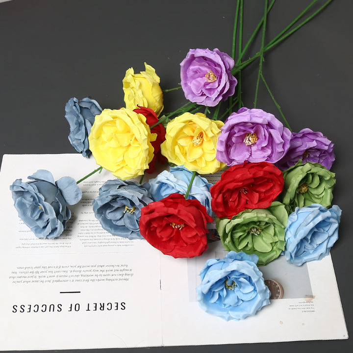 Elegante Zijde Bloemstengel voor Thuisdecoratie Display