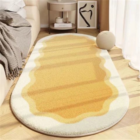 Zachte Pluche Decoratieve Vloerkleed