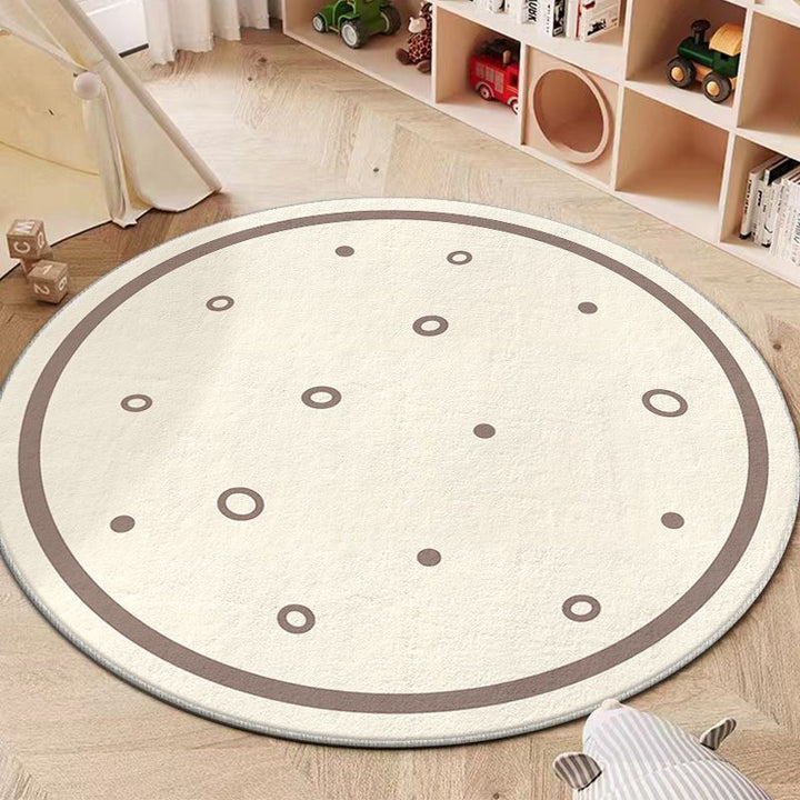 Speelse Circulaire Area Rug