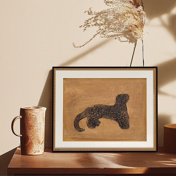 Ingelijste Paard Kunst