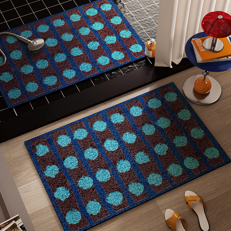 Geometrisch Patroon Antislip Badmat