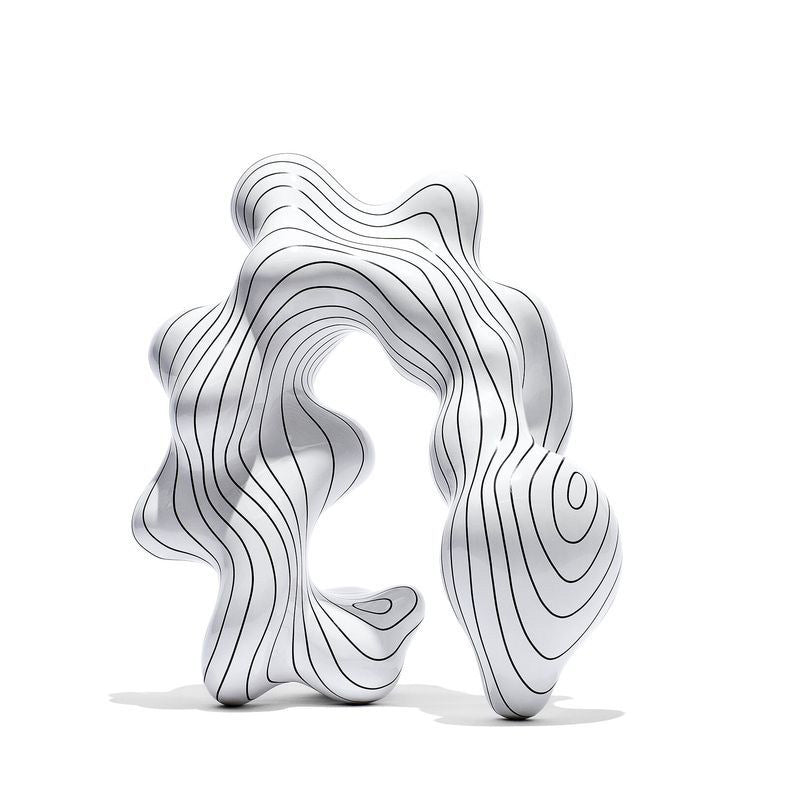 Eigentijdse Abstracte Decoratieve Beeldhouwwerk