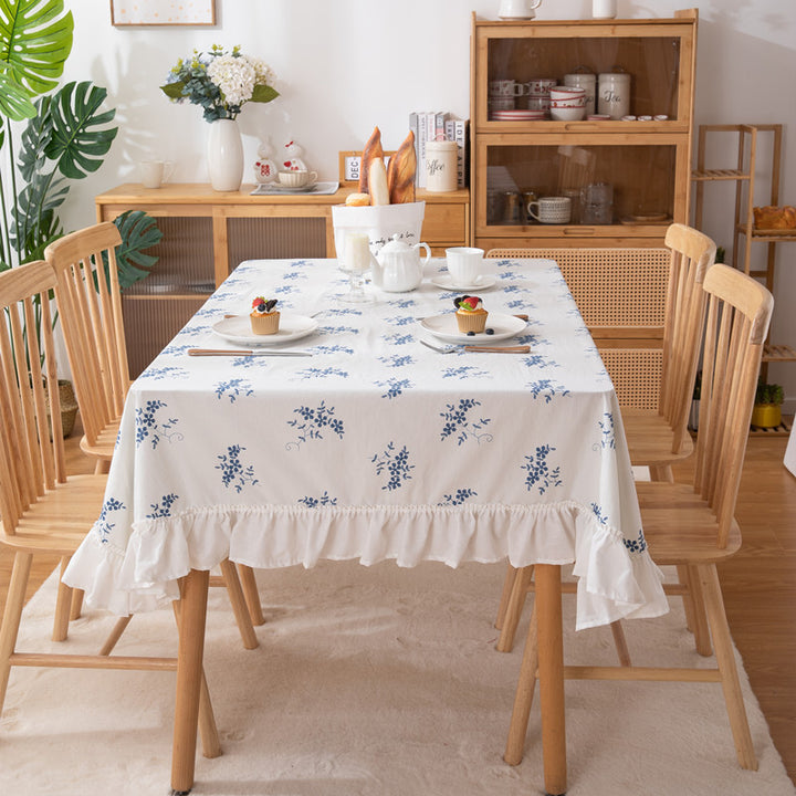 Elegante Bloemenprint Tafelkleed