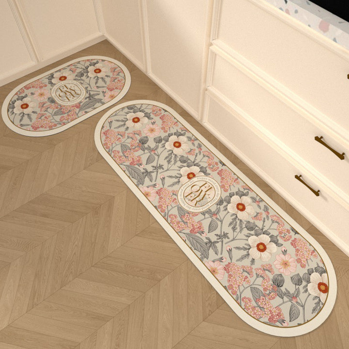 Bloempatroon Decoratieve Keukenmat