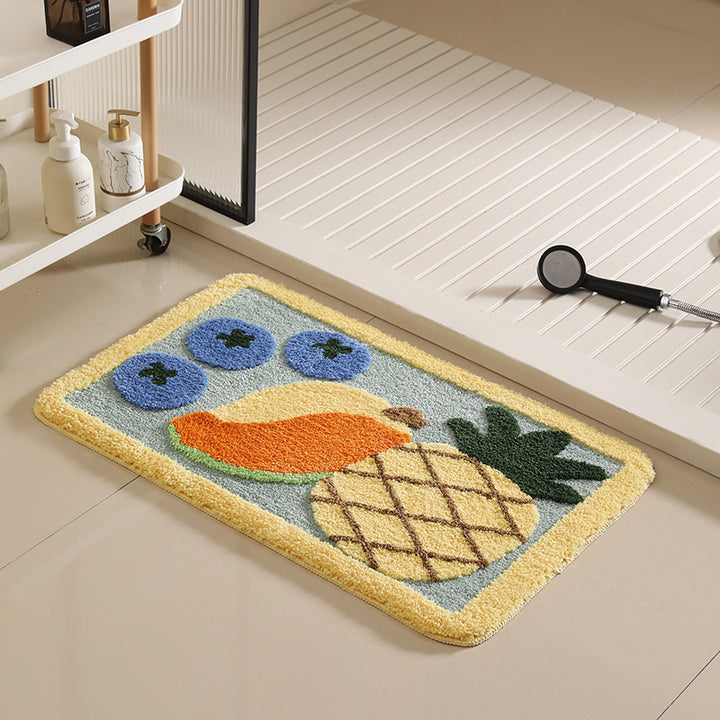 Leuke Fruit-Thema Badmat
