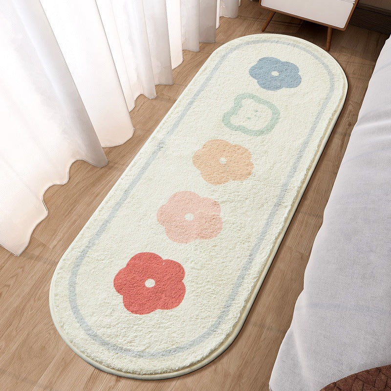 Zachte Pluche Bunny Themed Vloerkleed