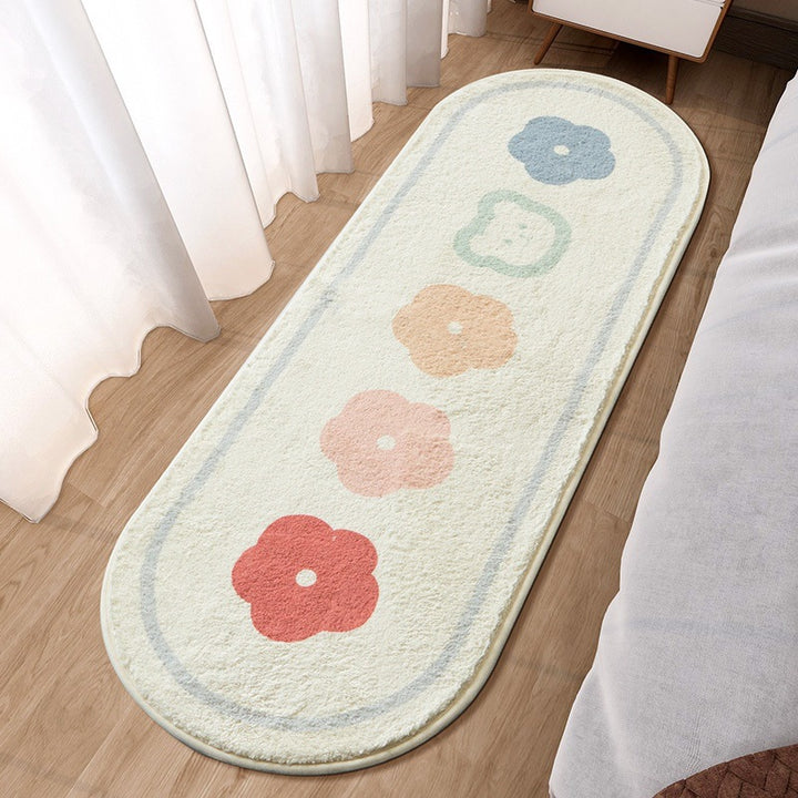 Zachte Pluche Bunny Themed Vloerkleed